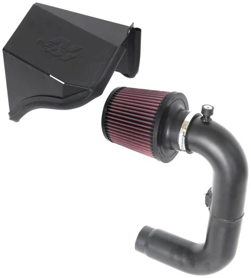 K&N 18-19 Subaru WRX 2.0L Turbo Typhoon Air Intake-Cold Air Intakes-Grocery Getter Performance