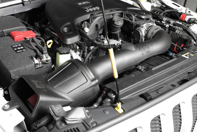 K&N 18-20 Jeep Grand Cherokee 3.6L V6 Performance Intake Kit-Cold Air Intakes-Grocery Getter Performance