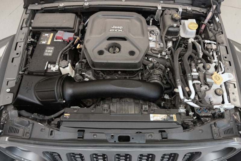 K&N 18-20 Jeep Wrangler JL 2.0L AirCharger Performance Intake-Cold Air Intakes-Grocery Getter Performance