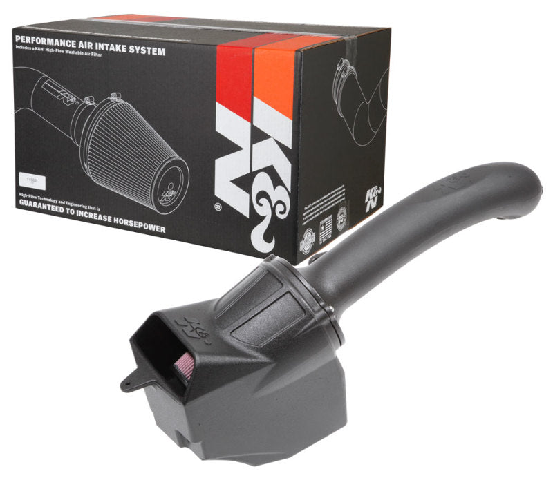 K&N 18-20 Jeep Wrangler JL 2.0L AirCharger Performance Intake-Cold Air Intakes-Grocery Getter Performance