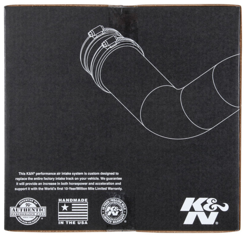 K&N 18-20 Jeep Wrangler JL 2.0L AirCharger Performance Intake-Cold Air Intakes-Grocery Getter Performance