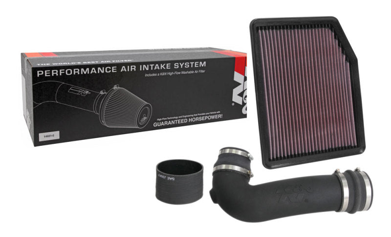 K&N 19-20 GM 1500 V8-5.3L/6.2L 57 Series FIPK Performance Intake Kit-Cold Air Intakes-Grocery Getter Performance