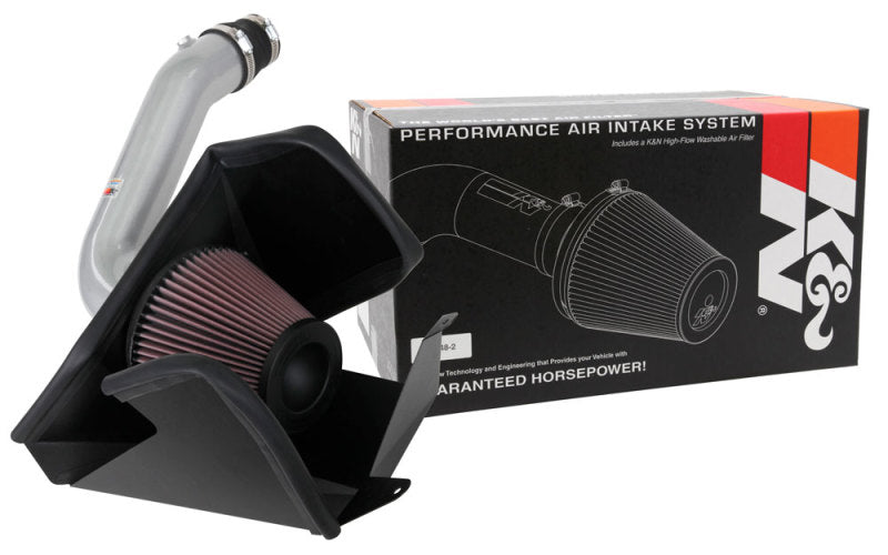 K&N 19-20 Hyundai Veloster L4-2.0L F/I Turbo Typhoon Performance Air Intake System-Cold Air Intakes-Grocery Getter Performance