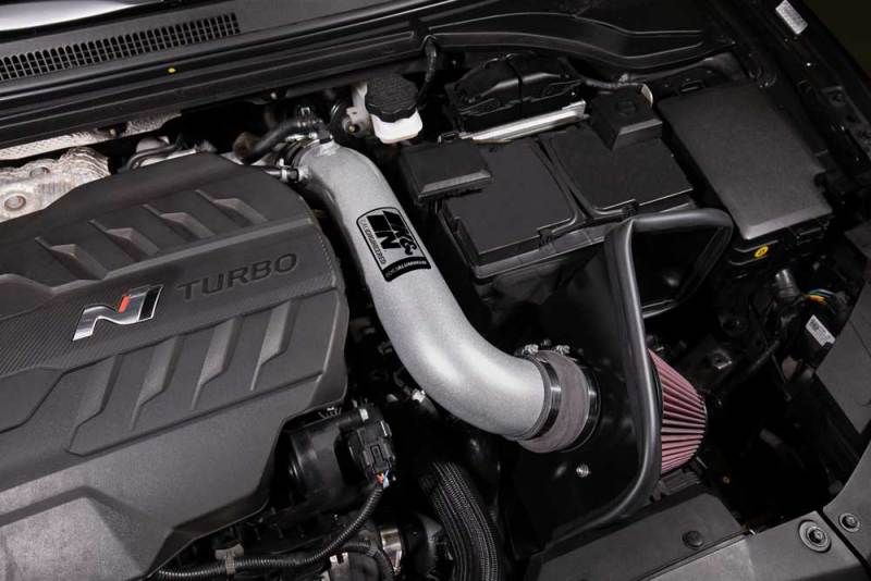 K&N 19-20 Hyundai Veloster L4-2.0L F/I Turbo Typhoon Performance Air Intake System-Cold Air Intakes-Grocery Getter Performance