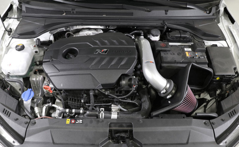 K&N 19-20 Hyundai Veloster L4-2.0L F/I Turbo Typhoon Performance Air Intake System-Cold Air Intakes-Grocery Getter Performance