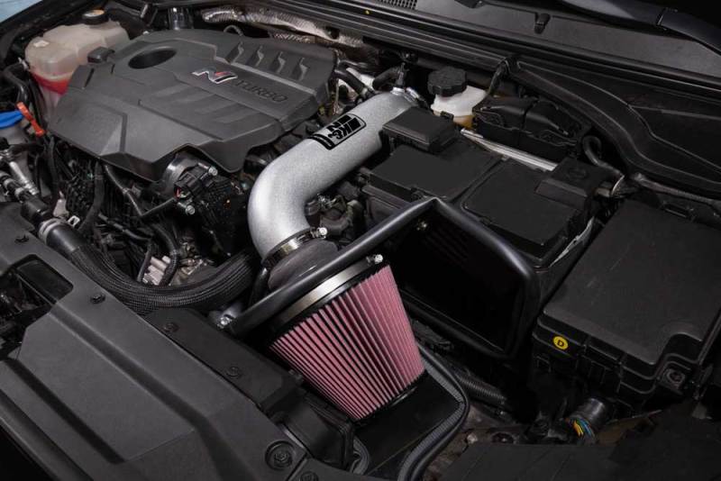 K&N 19-20 Hyundai Veloster L4-2.0L F/I Turbo Typhoon Performance Air Intake System-Cold Air Intakes-Grocery Getter Performance