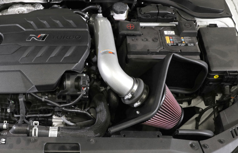 K&N 19-20 Hyundai Veloster L4-2.0L F/I Turbo Typhoon Performance Air Intake System-Cold Air Intakes-Grocery Getter Performance