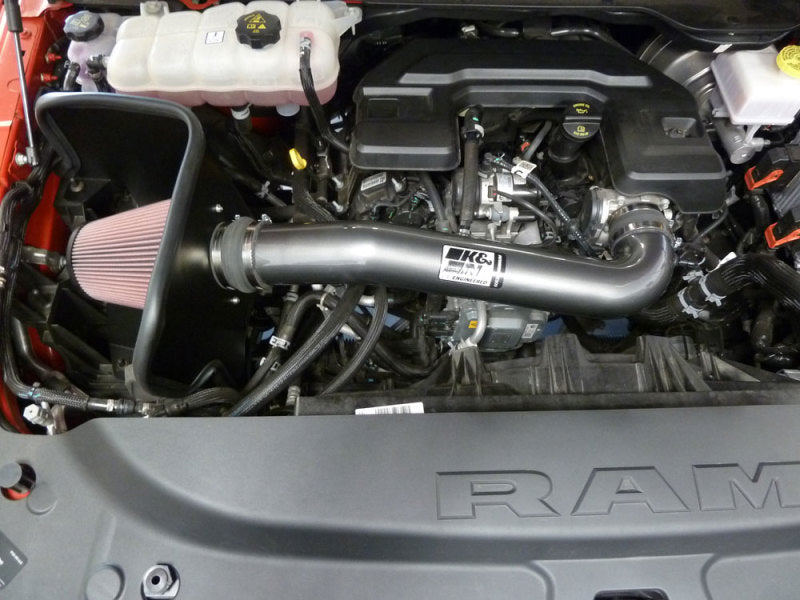 K&N 19-21 Dodge Ram 1500 3.6L V6 F/I Performance Air Intake Kit-Cold Air Intakes-Grocery Getter Performance