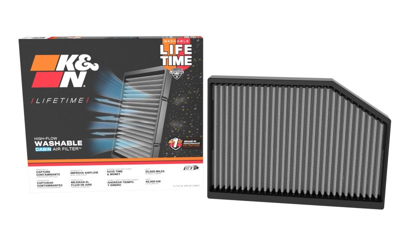 K&N 19-25 Toyota Supra / 20-25 BMW M3 Cabin Air Filter-Cabin Air Filters-Grocery Getter Performance