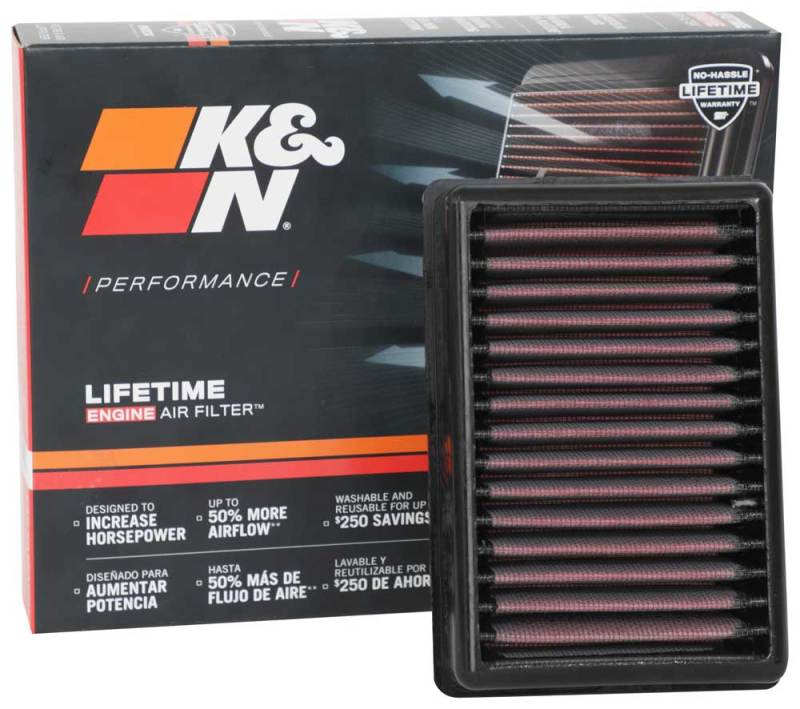 K&N 20-21 BMW R nine T Urban GS/R nine T Scrambler/R nine T Pure Replacement Air Filter-Air Filters - Direct Fit-Grocery Getter Performance