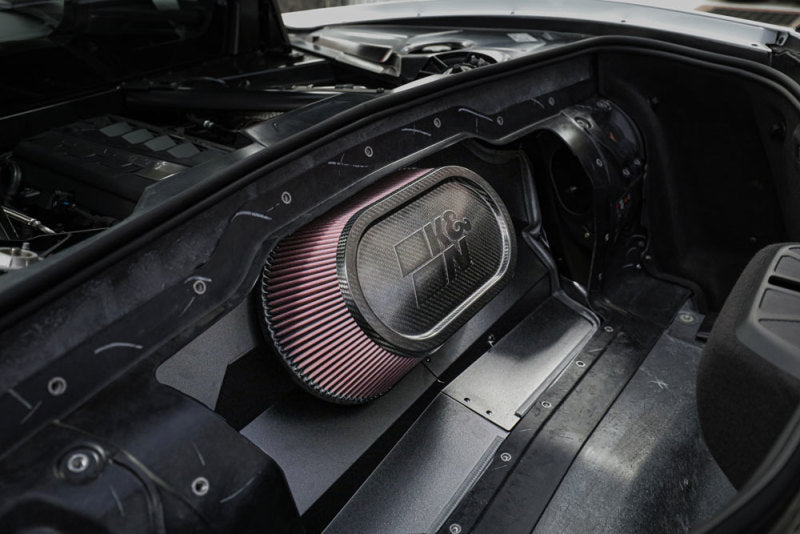 K&N 20-21 Chevrolet Corvette Stingray 6.2L V8 F/I AirCharger Performance Intake System-Cold Air Intakes-Grocery Getter Performance