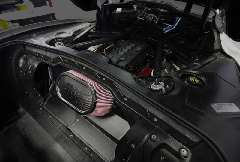 K&N 20-21 Chevrolet Corvette Stingray 6.2L V8 F/I AirCharger Performance Intake System-Cold Air Intakes-Grocery Getter Performance