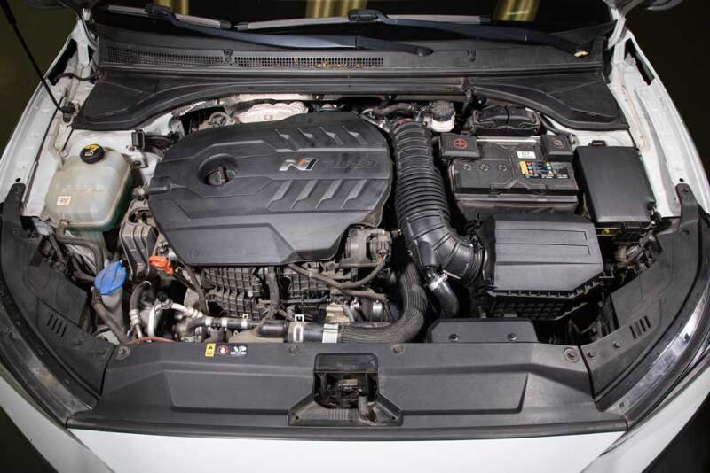K&N 20-22 Hyundai Veloster N 2.0L L4 Aluminum Charge Pipe Kit - Gunmetal Gray-Turbo Inlets-Grocery Getter Performance