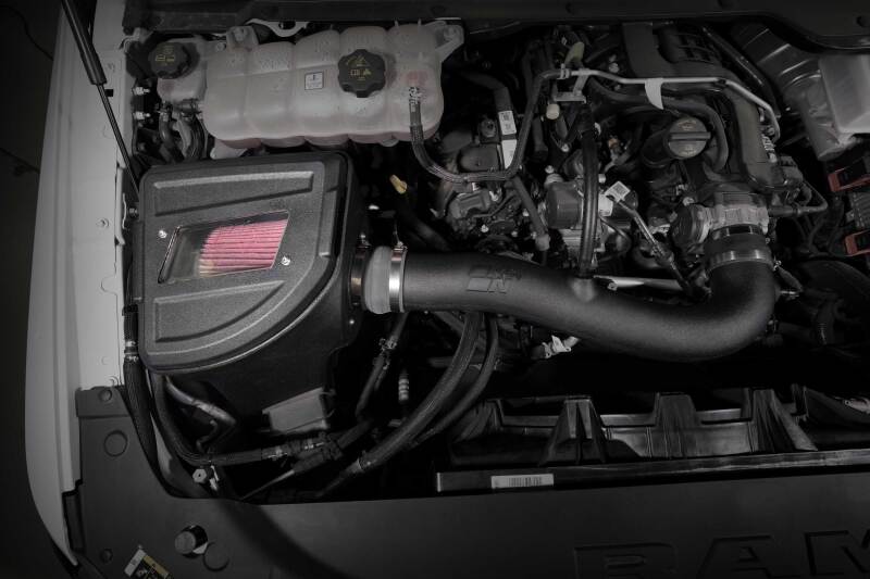 K&N 20-23 RAM 1500 V6 3.6L Performance Air Intake System-Cold Air Intakes-Grocery Getter Performance