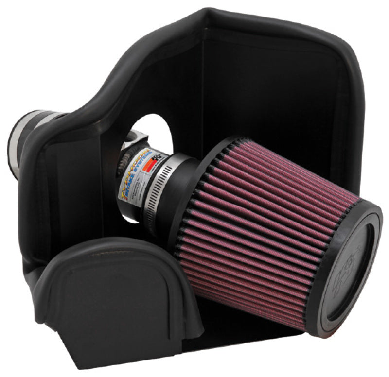 K&N 2010 Mazda3 L4-2.5L Typhoon Short Ram Intake-Cold Air Intakes-Grocery Getter Performance