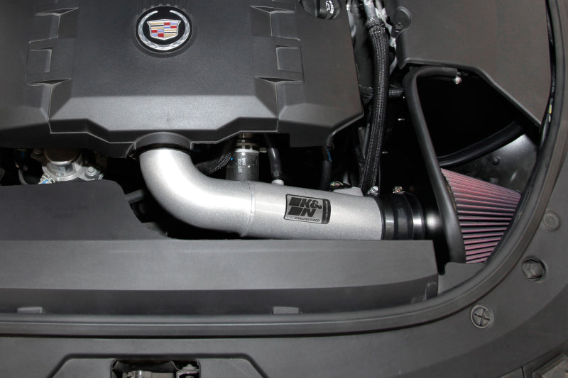K&N 2012 Cadillac CTS 3.0L/3.6L Typhoon Performance Intake Kit-Cold Air Intakes-Grocery Getter Performance