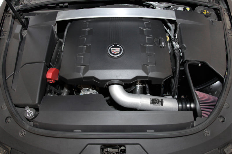 K&N 2012 Cadillac CTS 3.0L/3.6L Typhoon Performance Intake Kit-Cold Air Intakes-Grocery Getter Performance