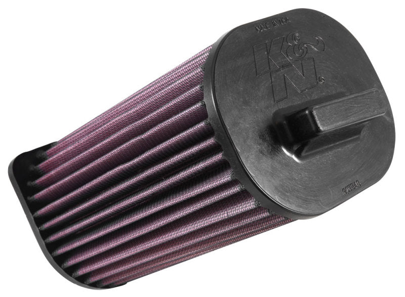 K&N 2012 Mercedes Benz C180 L4-1.6L F/I Replacement Drop In Air Filter-Air Filters - Drop In-Grocery Getter Performance