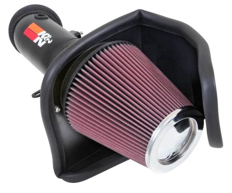K&N 2015 Dodge Challenger/Charger 6.2L V8 Typhoon Short Ram Intake-Cold Air Intakes-Grocery Getter Performance