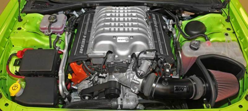 K&N 2015 Dodge Challenger/Charger 6.2L V8 Typhoon Short Ram Intake-Cold Air Intakes-Grocery Getter Performance