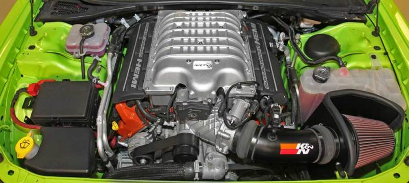 K&N 2015 Dodge Challenger/Charger 6.2L V8 Typhoon Short Ram Intake-Cold Air Intakes-Grocery Getter Performance