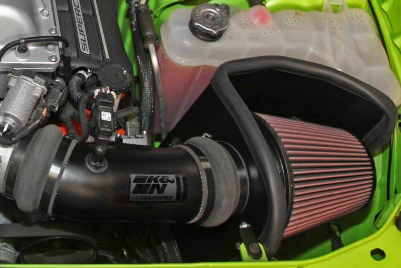K&N 2015 Dodge Challenger/Charger 6.2L V8 Typhoon Short Ram Intake-Cold Air Intakes-Grocery Getter Performance