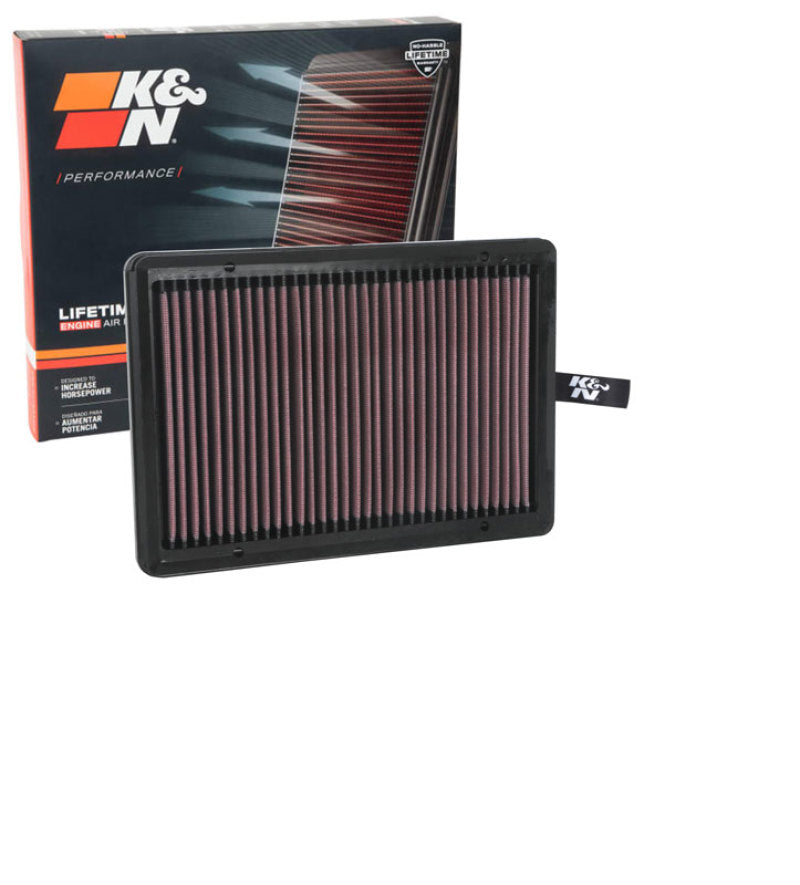 K&N 2015 Hyundai Sonata Replacement Air Filter 2.4L-Air Filters - Drop In-Grocery Getter Performance