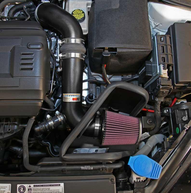 K&N 2015 Volkswagen Golf / GTI 1.8L L4 F/I Typhoon Performance Intake Performance kit-Cold Air Intakes-Grocery Getter Performance