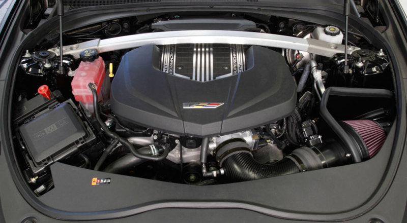 K&N 2016-2017 Cadillac CTS-V 6.2L V8 AirCharger Performance Intake-Cold Air Intakes-Grocery Getter Performance