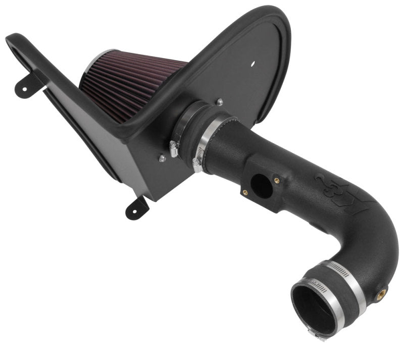 K&N 2016-2017 Chevrolet Camaro V6-3.6L F/I AirCharger Performance Intake-Cold Air Intakes-Grocery Getter Performance