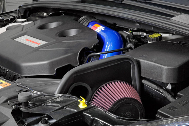 K&N 2016-2017 Ford Focus RS 2.3L Typhoon Short Ram Intake-Cold Air Intakes-Grocery Getter Performance