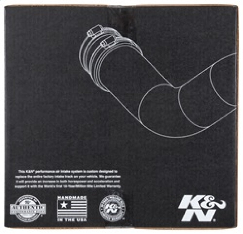 K&N 2016 Chevrolet Camaro SS V8 6.2L Performance Intake Kit-Cold Air Intakes-Grocery Getter Performance