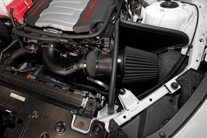 K&N 2016 Chevrolet Camaro SS V8 6.2L Performance Intake Kit-Cold Air Intakes-Grocery Getter Performance