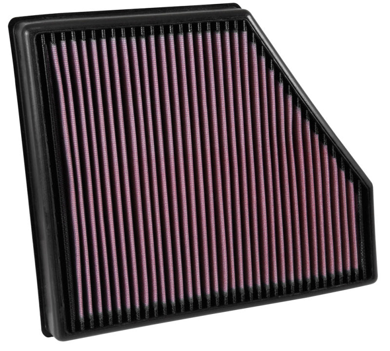 K&N 2016 Chevy Camaro SS 6.2L Drop In Air Filter-Air Filters - Drop In-Grocery Getter Performance