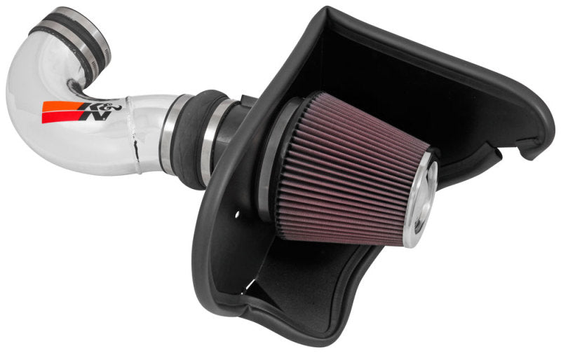 K&N 2016 Chevy Camaro SS 6.2L V8 F/I Typhoon Intake System-Cold Air Intakes-Grocery Getter Performance