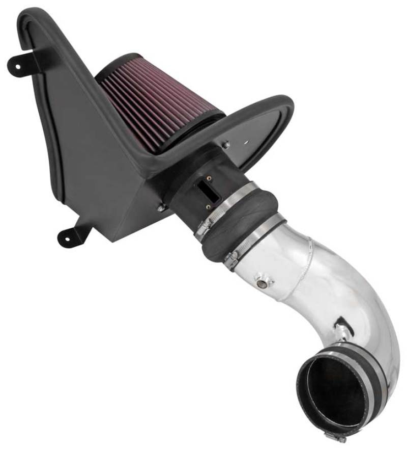 K&N 2016 Chevy Camaro SS 6.2L V8 F/I Typhoon Intake System-Cold Air Intakes-Grocery Getter Performance
