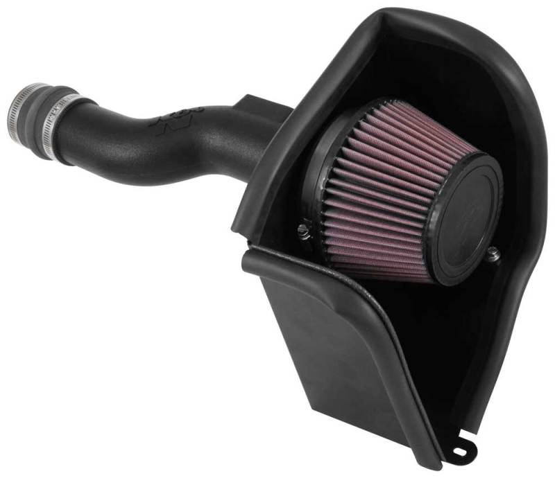 K&N 2016 Honda Civic L4-1.5L AirCharger Performance Intake Kit-Cold Air Intakes-Grocery Getter Performance