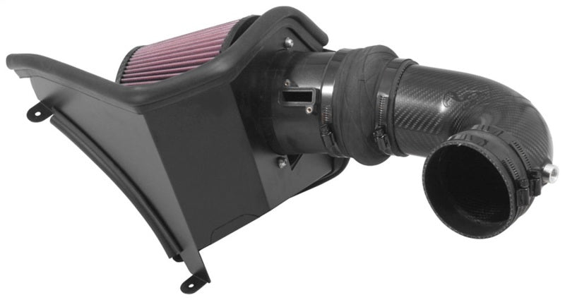 K&N 2017 Chevrolet Camaro ZL1 V8-6.2L AirCharger Performance Intake-Cold Air Intakes-Grocery Getter Performance