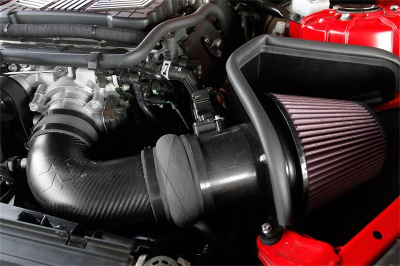 K&N 2017 Chevrolet Camaro ZL1 V8-6.2L AirCharger Performance Intake-Cold Air Intakes-Grocery Getter Performance