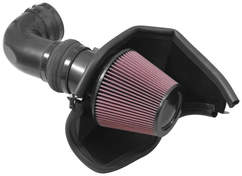 K&N 2017 Chevrolet Camaro ZL1 V8-6.2L AirCharger Performance Intake-Cold Air Intakes-Grocery Getter Performance