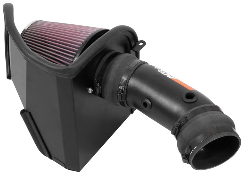 K&N 2017 Dodge Challenger Hellcat SC V8-6.2L F/l Typhoon Air Intake-Cold Air Intakes-Grocery Getter Performance