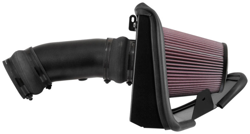 K&N 2017 Dodge Challenger Hellcat SC V8-6.2L F/l Typhoon Air Intake-Cold Air Intakes-Grocery Getter Performance