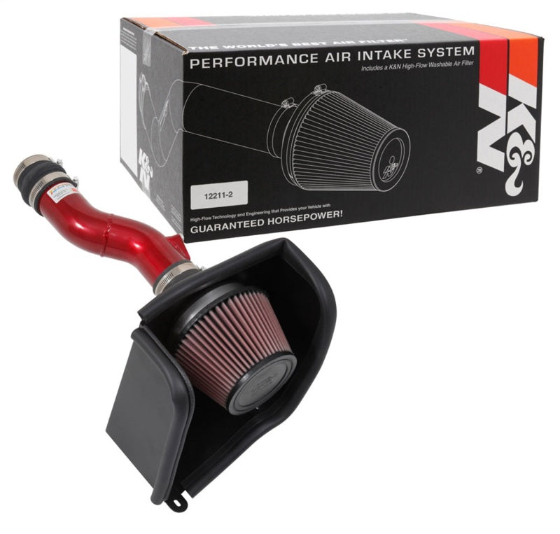 K&N 2017 Honda Civic Si 1.5L Typhoon Performance Air Intake System-Cold Air Intakes-Grocery Getter Performance