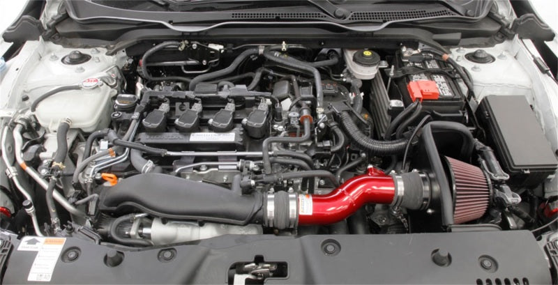 K&N 2017 Honda Civic Si 1.5L Typhoon Performance Air Intake System-Cold Air Intakes-Grocery Getter Performance
