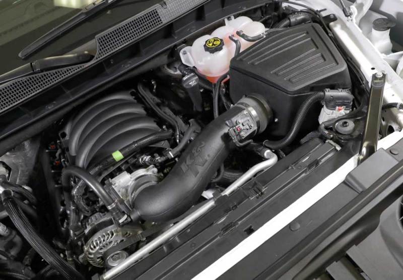 K&N 2019 Chevrolet / GMC 1500 V8-5.3/6.2L F/I AirCharger Performance Intake-Cold Air Intakes-Grocery Getter Performance