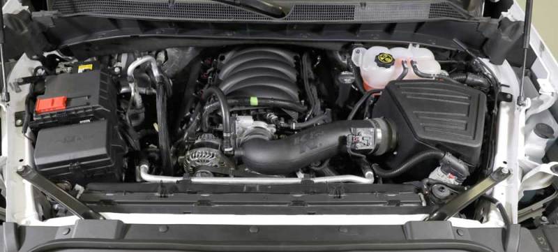 K&N 2019 Chevrolet / GMC 1500 V8-5.3/6.2L F/I AirCharger Performance Intake-Cold Air Intakes-Grocery Getter Performance