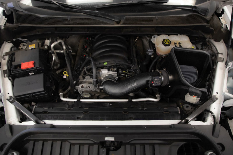 K&N 2019+ Chevrolet Silverado 1500 V8 6.2L Performance Air Intake System-Cold Air Intakes-Grocery Getter Performance