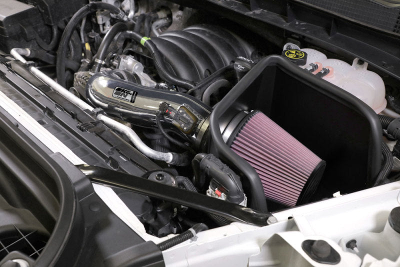 K&N 2019 Chevy Silverado / GMC Sierra 1500 V8-5.3/6.2L Performance Air Intake Kit-Cold Air Intakes-Grocery Getter Performance