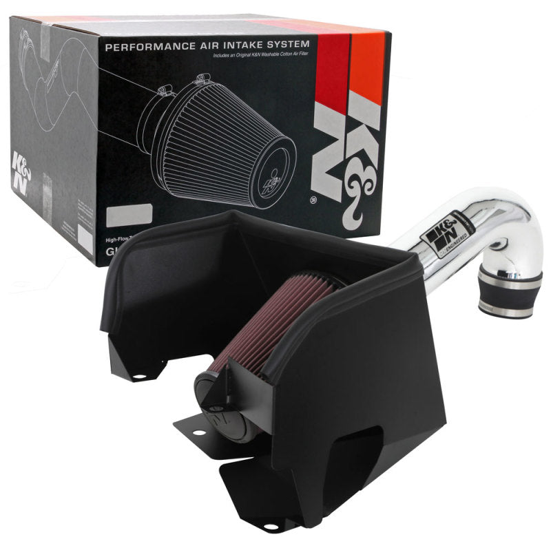 K&N 2019 Dodge Ram 1500 5.7L V8 F/I High Flow Performance Kit-Cold Air Intakes-Grocery Getter Performance