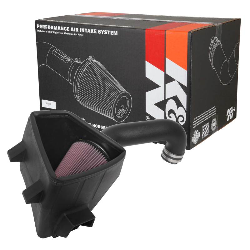 K&N 2019 Ram 1500 V8 5.7L F/I AirCharger Performance Intake-Cold Air Intakes-Grocery Getter Performance